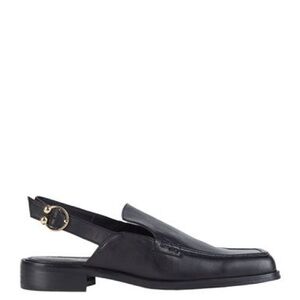 ALOHAS Abe Leather Square-Toe Loafers